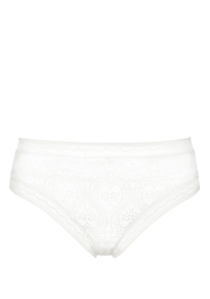 ERES Patience lace tanga - White