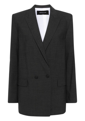 Fabiana Filippi double-breasted blazer - Grey