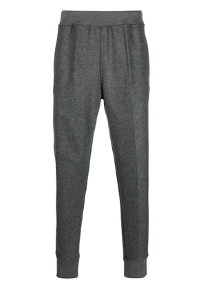 Jil Sander elasticated-waistband wool track pants - Grey
