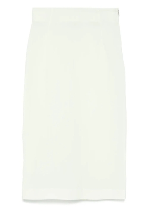 Patrizia Pepe organza midi skirt - Green