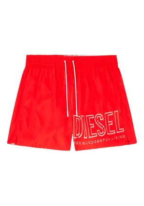 Diesel Olympic-34-D-Core drawstring logo swim shorts - Red