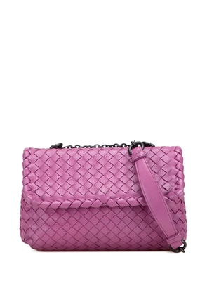 Bottega Veneta Pre-Owned 2012-2025 Baby Nappa Intrecciato Olimpia crossbody bag - Pink