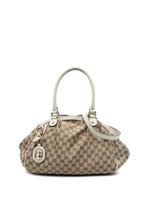 Gucci Pre-Owned 2016-2025 GG Canvas Sukey satchel - Brown