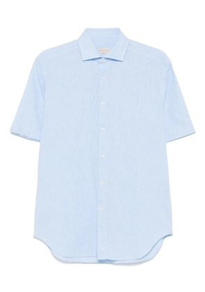 Xacus slub shirt - Blue