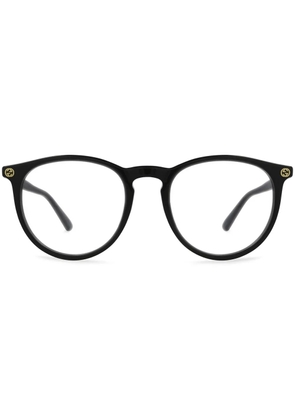 Gucci Eyewear round-frame glasses - Black