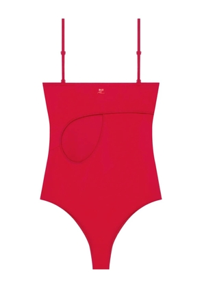 Courrèges Loop swimsuit - Red