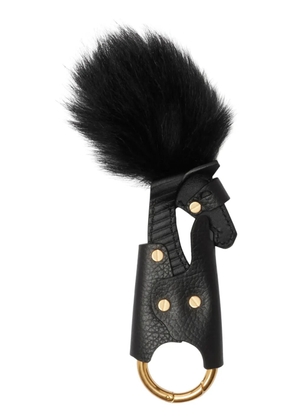 Burberry Knight clip charm - Black
