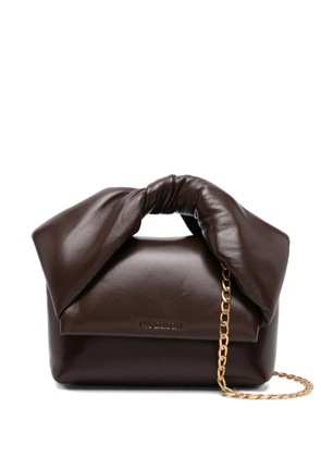 JW Anderson knotted leather tote bag - Brown