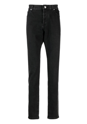 Balmain mid-rise straight-leg jeans - Black