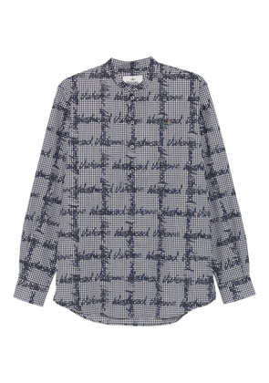 Vivienne Westwood logo-checked shirt - Black
