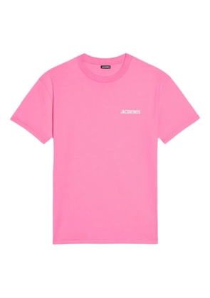 Jacquemus logo-print T-shirt - Pink