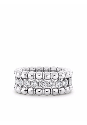 Pragnell 18kt white gold Bohemia diamond expandable ring - Silver