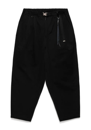 Mastermind World logo-embroidered trousers - Black