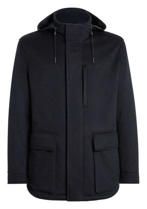 Zegna Elements Vetta Oasi cashmere over jacket - Blue