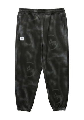 Alpha Industries tie-dye logo track pants - Grey