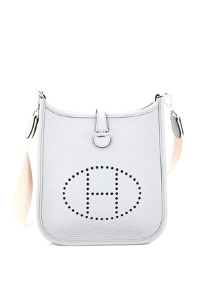 Hermès Pre-Owned Evelyne Bag Gen III Clemence TPM crossbody bag - Blue