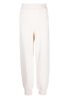 Barrie cashmere knitted trousers - Neutrals