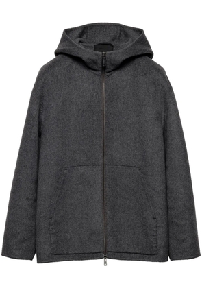 Prada wool hoodie jacket - Grey