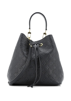 Louis Vuitton Pre-Owned NeoNoe Handbag Monogram Empreinte Leather MM bucket bag - Black