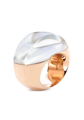 VHERNIER 18K rose gold Aladino mother-of-pearl ring - Pink