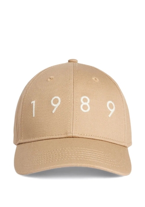 1989 STUDIO logo-embroidered cap - Neutrals