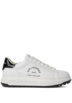 Karl Lagerfeld Rue St-Guillaume Kapri Lug sneakers - White