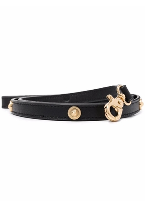 Versace small Icon pet leash - Black