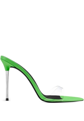 Femme La Azucar Iguana pointed toe heeled pumps 10 cm - White