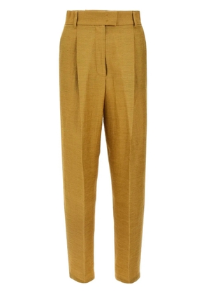 Max Mara Efedra tailored trousers - Gold