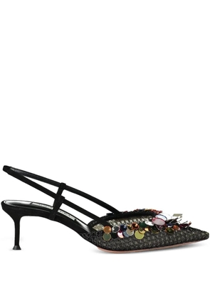 Aquazzura 50mm Can Can pumps - Black