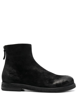 Marsèll Zucca Zeppa suede ankle boots - Black