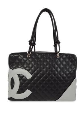 CHANEL Pre-Owned 2005 Cambon Ligne handbag - Black