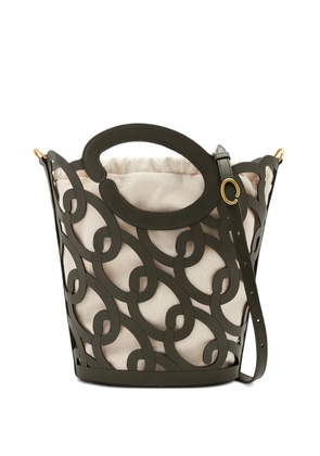 Oscar de la Renta leather tote bag - Black