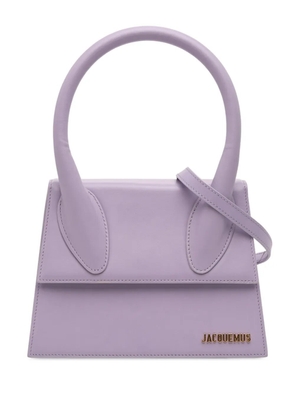 Jacquemus Pre-Owned 2019-2025 Smooth Calfskin Le Grand Chiquito satchel - Purple