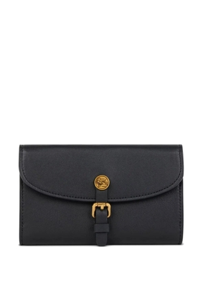 ETRO Pony leather wallet - Black