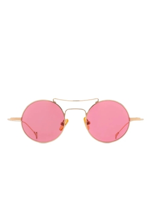 Eyepetizer round-frame metal sunglasses - Gold
