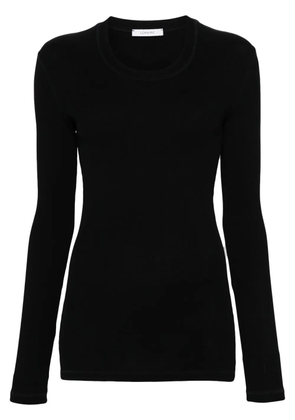 LEMAIRE long-sleeve T-shirt - Black
