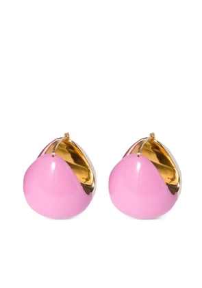 Miu Miu hoop earrings - Pink