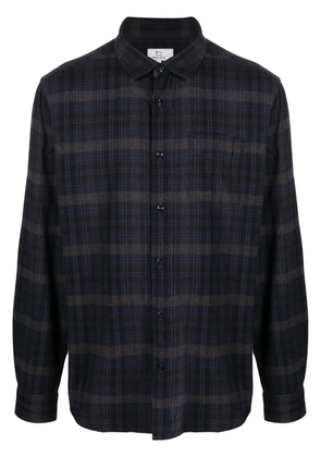 Woolrich plaid-check pattern flannel shirt - Blue