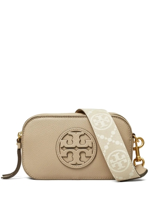 Tory Burch mini Miller leather crossbody bag - Neutrals