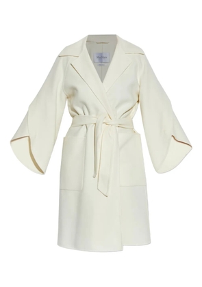 Max Mara Cosetta belted coat - White