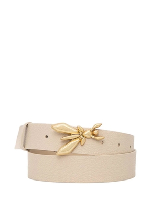 Patrizia Pepe logo-buckle belt - Neutrals