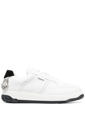 GCDS chunky lace-up sneakers - White