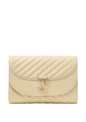 Jimmy Choo Curve clutch bag - Yellow