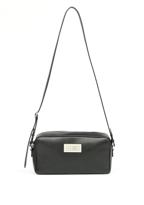 MM6 Maison Margiela Numeric leather shoulder bag - Black