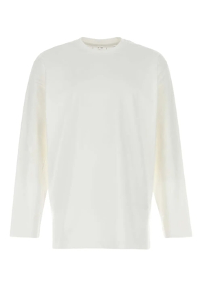Y-3 graphic long-sleeve T-shirt - White