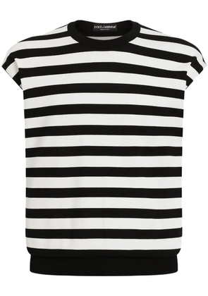 Dolce & Gabbana striped vest - Black