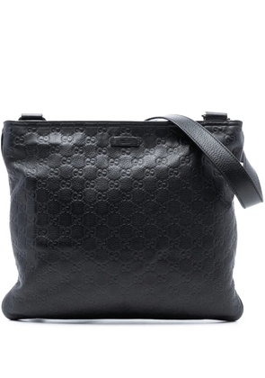 Gucci Pre-Owned 2016-2025 Guccissima crossbody bag - Black