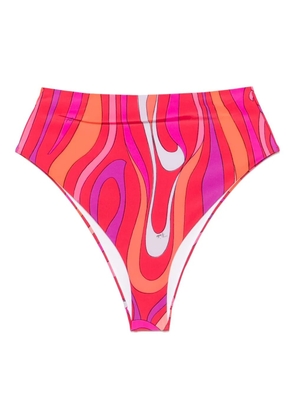 PUCCI Marmo bikini bottoms - Red