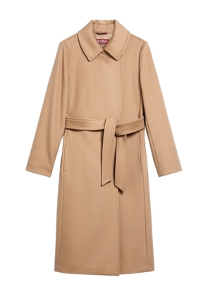 Max Mara belted wool coat - Brown